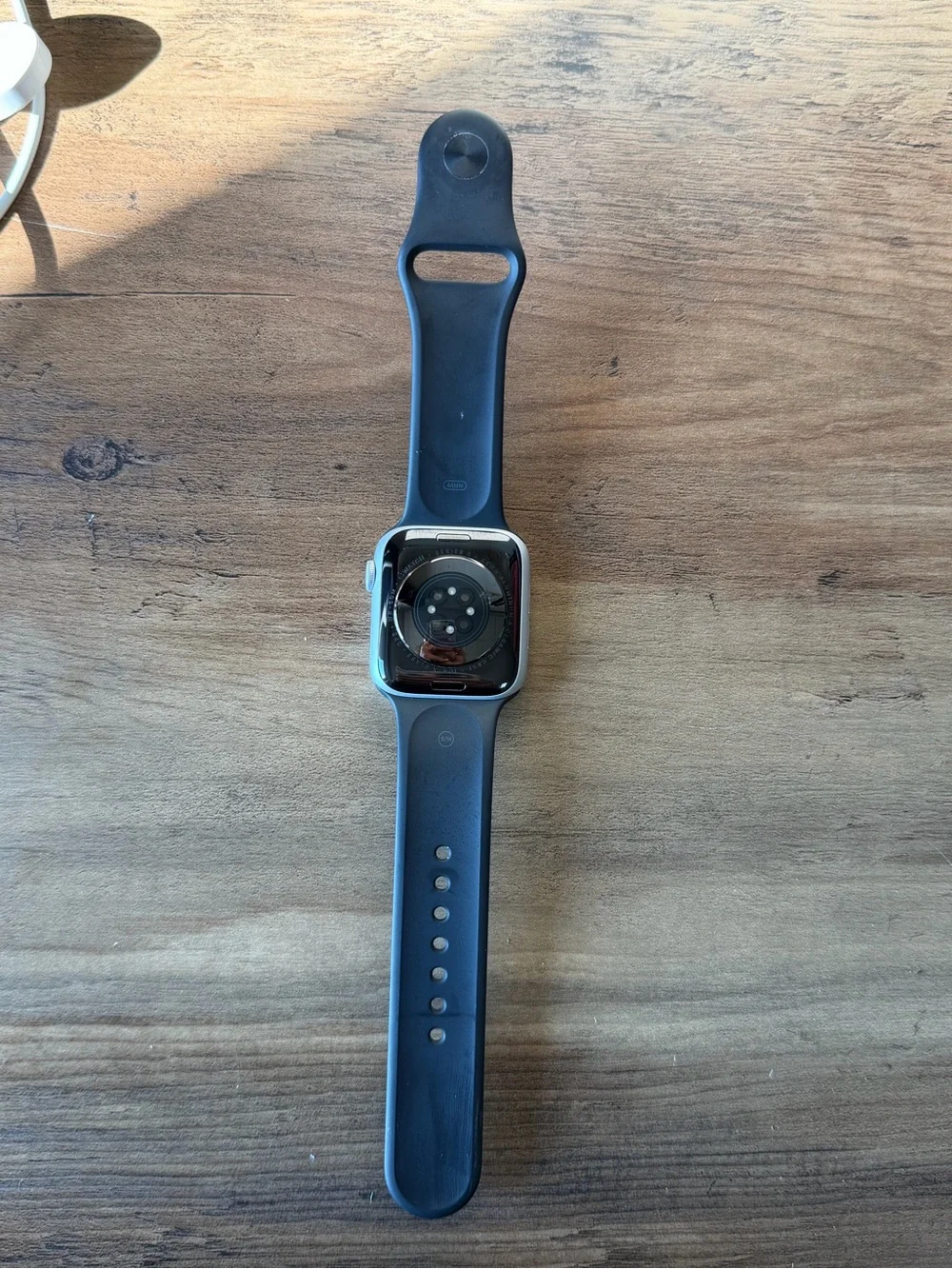 Apple Watch in Black with Silicone Sport Band